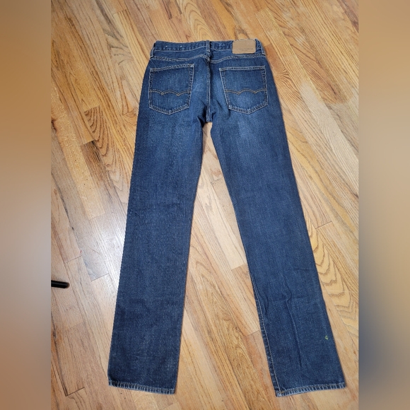 American Eagle Outfitters Dark Blue Straight Jeans Size 30X36 - Picture 6 of 9
